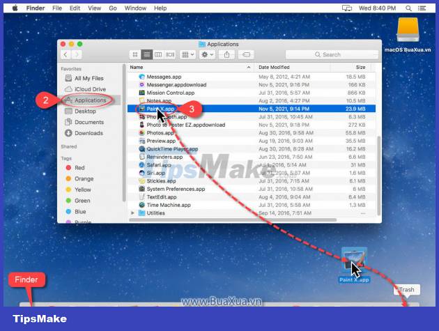 How to uninstall application software from a Mac computer Picture 2