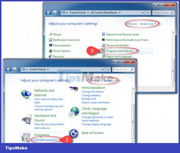 How to uninstall application software from a Windows computer Picture 7