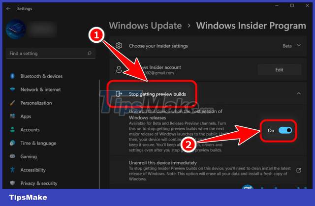 How to update Windows 11 officially from Insider Preview