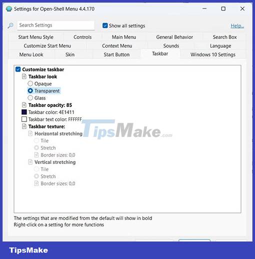 Picture 9 of How to use Open-Shell in Windows 11