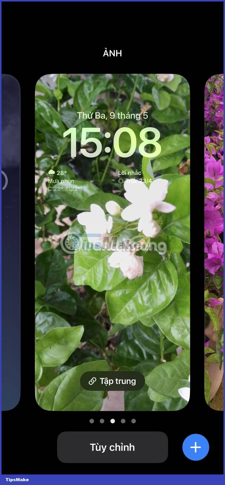 How to use Photo Shuffle for iOS 16 . lock screen Picture 1