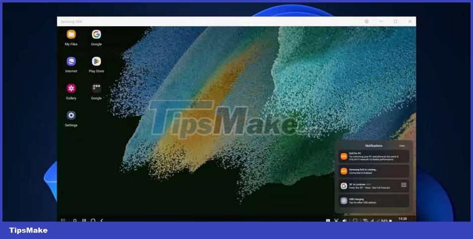 How to use Samsung DeX to control Galaxy phones on Windows 11 Picture 7