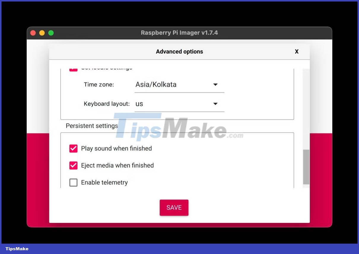 How to use the advanced options of Raspberry Pi Imager Picture 7
