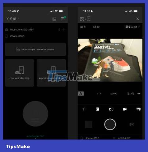 How to use the Fujifilm Camera Remote app Picture 3