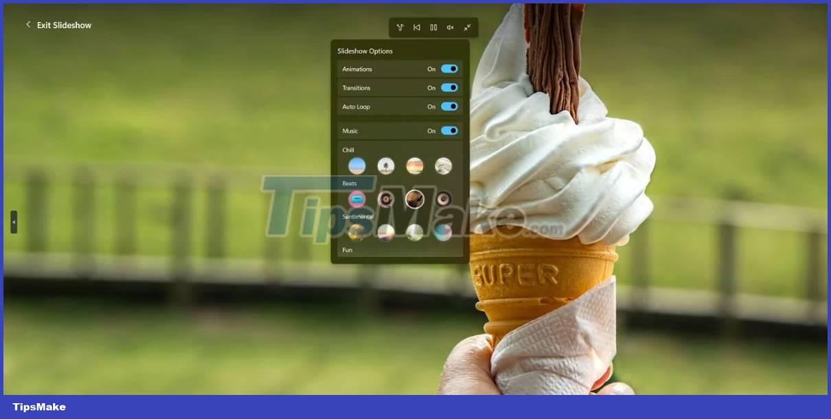 How to use the Slideshow and Spot Fix features in the Photos app on Windows 11 Picture 3