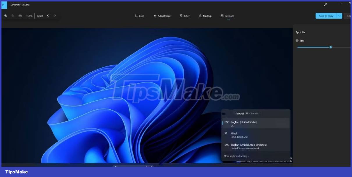 How to use the Slideshow and Spot Fix features in the Photos app on Windows 11 Picture 5