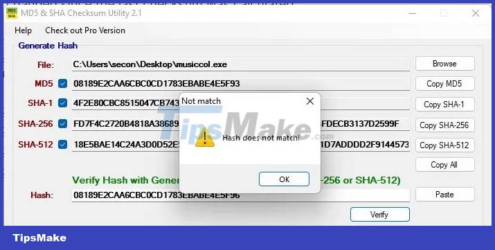 How to verify MD5, SHA-1 and SHA-256 checksums in Windows Picture 7