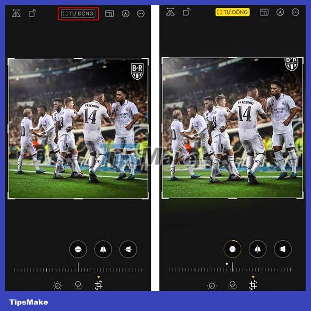 Instructions for automatic photo editing on iPhone Picture 2