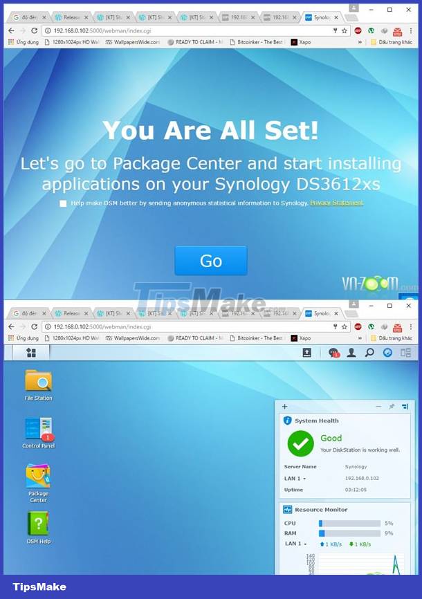 Instructions for creating a Synology NAS from an old PC Picture 17