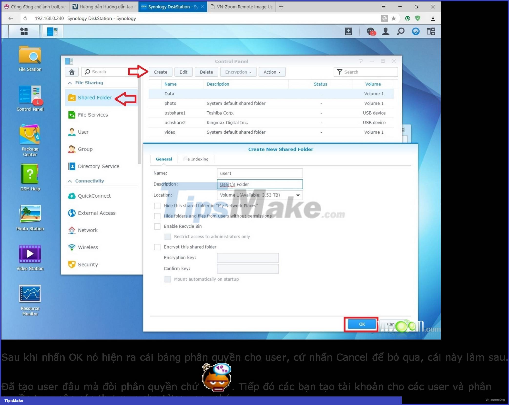 Instructions for creating a Synology NAS from an old PC Picture 24