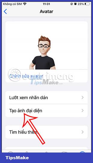 Instructions for creating avatars on WhatsApp Picture 10