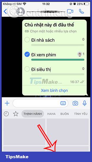 Instructions for creating avatars on WhatsApp Picture 18