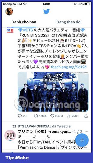 Picture 1 of Instructions for creating bookmarks in Twitter