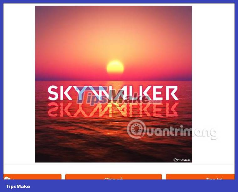 Instructions for creating photos of sunset effects online Picture 2