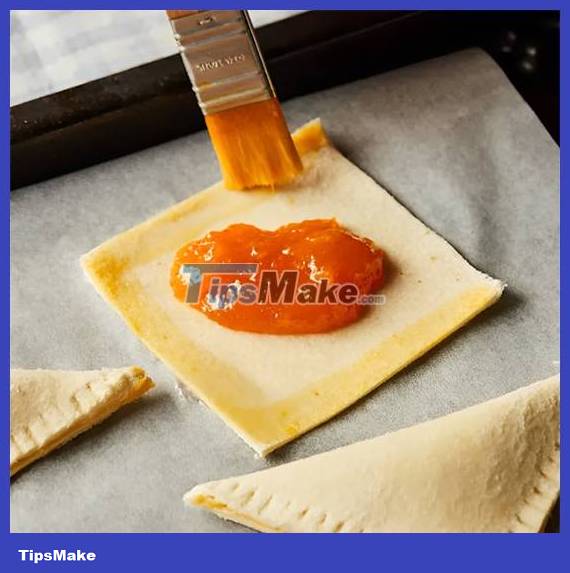 Instructions for making a sandwich with tangerine jam Picture 3