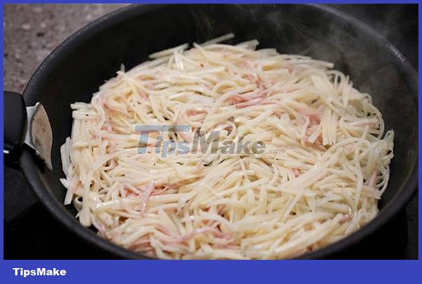 Instructions for making potato pizza are very simple Picture 3