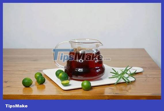 Instructions for making summer fruit kumquat tea Picture 1