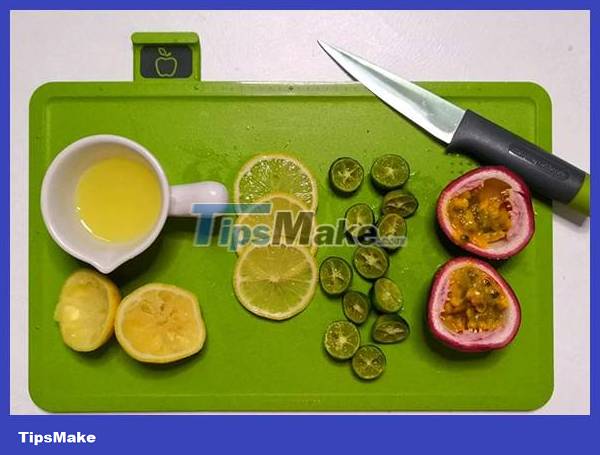 Instructions for making summer fruit kumquat tea Picture 2