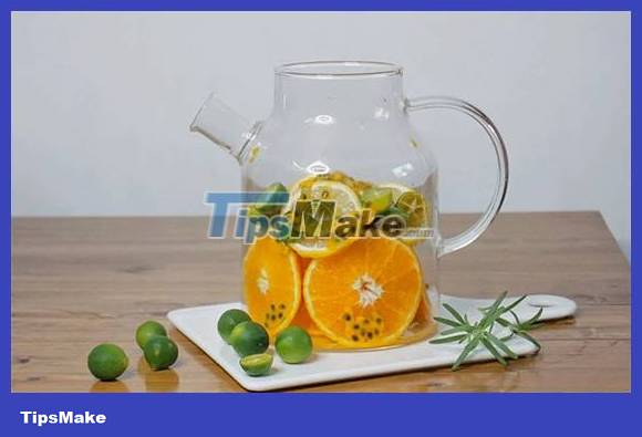 Instructions for making summer fruit kumquat tea Picture 3