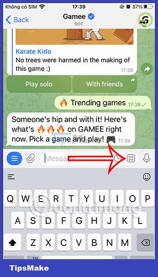Instructions for playing games on Telegram Picture 7