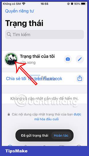 Instructions for posting status on WhatsApp Picture 12