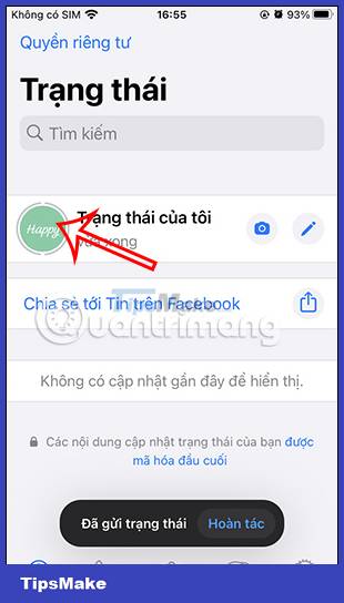Instructions for posting status on WhatsApp Picture 16