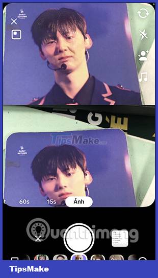 Instructions for recording aging filter videos on TikTok Picture 6