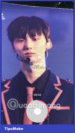 Instructions for recording AI Anime filter videos on TikTok Picture 7