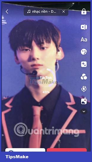 Instructions for recording AI Anime filter videos on TikTok Picture 9