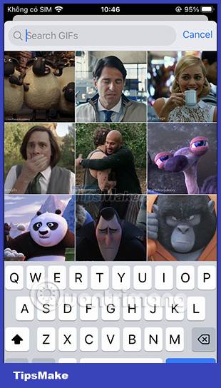 Instructions for sending GIFs on Telegram Picture 5