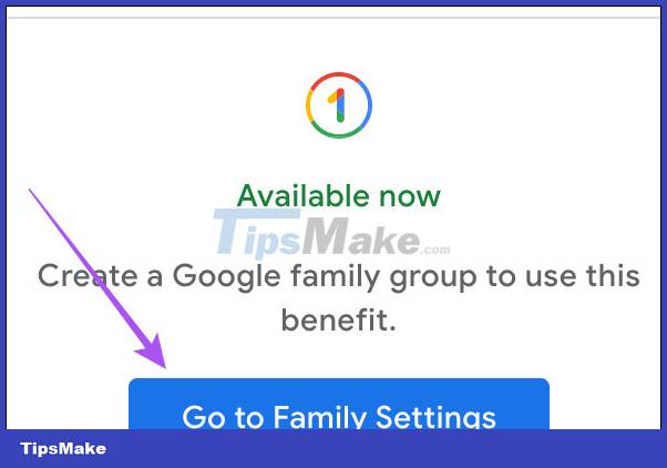 Instructions for sharing Google One for family Picture 2