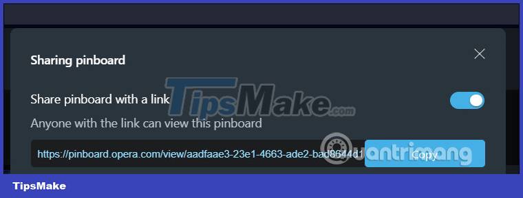 Instructions for using Opera Pinboards tool Picture 12