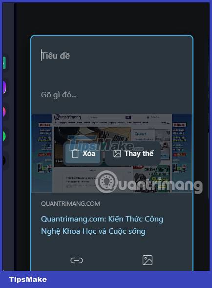 Instructions for using Opera Pinboards tool Picture 7
