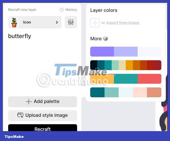Instructions for using Recraft.AI to design photos online Picture 5