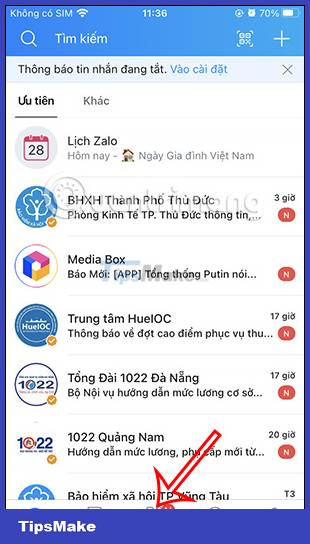 Instructions for using Zalo to schedule online car registration Picture 1