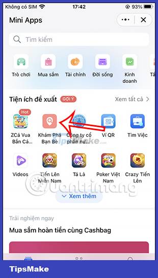Instructions to block accounts from discovering friends on Zalo Picture 3