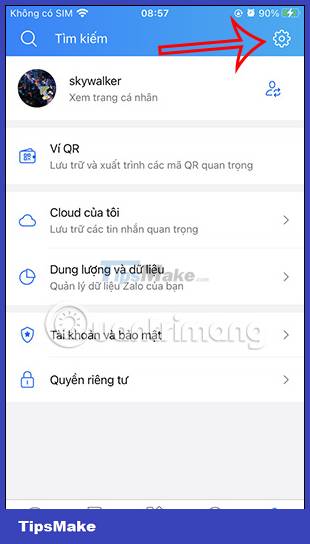 Picture 2 of Instructions to block calls on Zalo from strangers