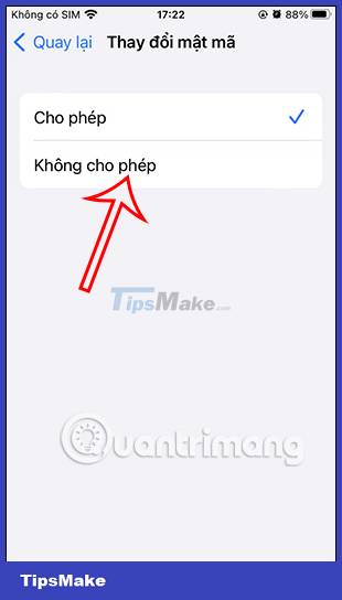 Instructions to block others from changing iPhone password Picture 5