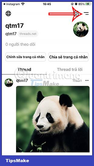 Instructions to block someone's posts on Threads Picture 8