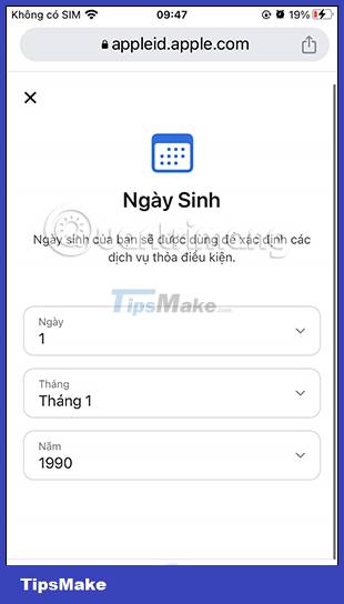 Instructions to change Apple ID account information Picture 7