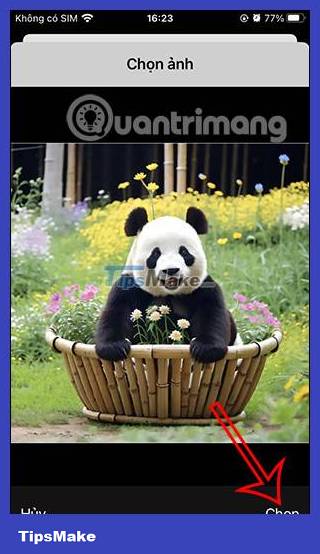 Instructions to change Threads account avatar Picture 6