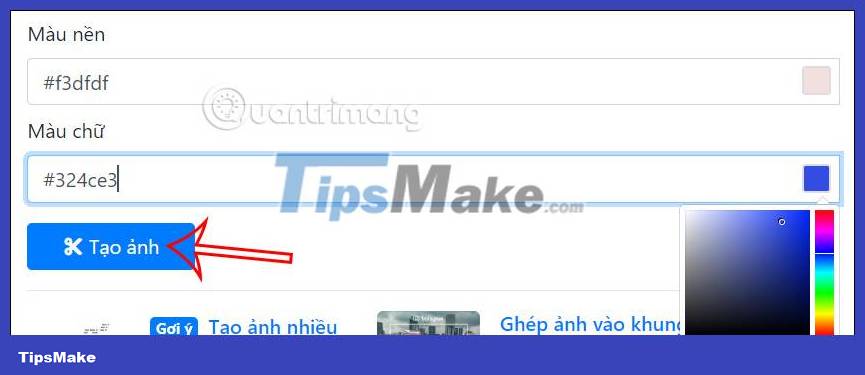 Instructions to create a heart avatar with a name around Picture 4