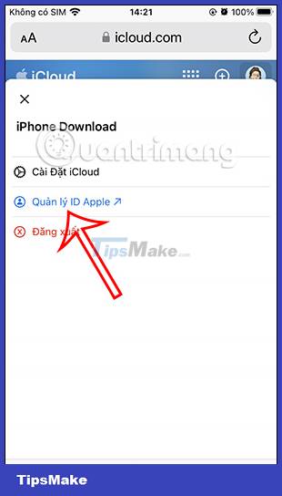 Instructions to temporarily deactivate iCloud Picture 3