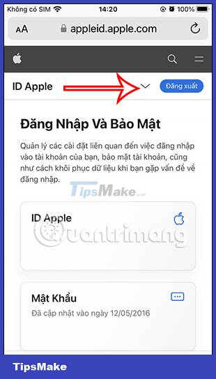 Instructions to temporarily deactivate iCloud Picture 4