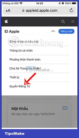 Instructions to temporarily deactivate iCloud Picture 5
