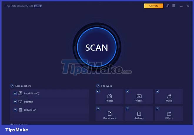 iTop Data Recovery - Tool to easily fix hard drive errors, recover deleted files Picture 1