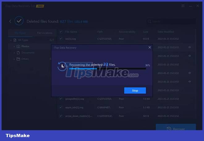 iTop Data Recovery - Tool to easily fix hard drive errors, recover deleted files Picture 3