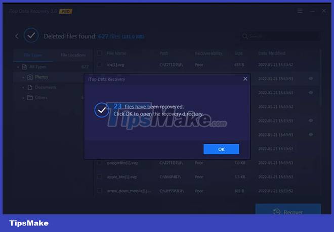 iTop Data Recovery - Tool to easily fix hard drive errors, recover deleted files Picture 4