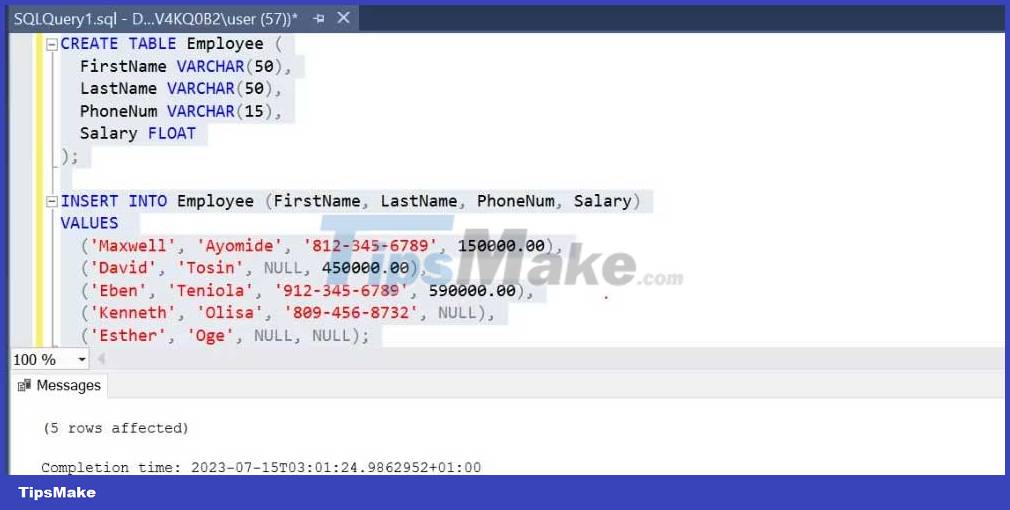 What Is the SQL Value NULL? - Handling NULL Values
