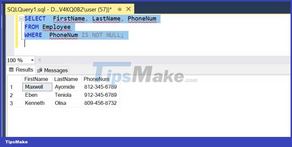 What Is the SQL IS NOT NULL Condition? - Handling NULL Values